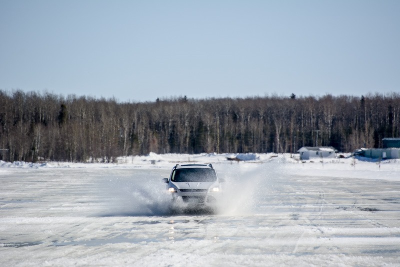 Using the Winter Road to Matheson Island