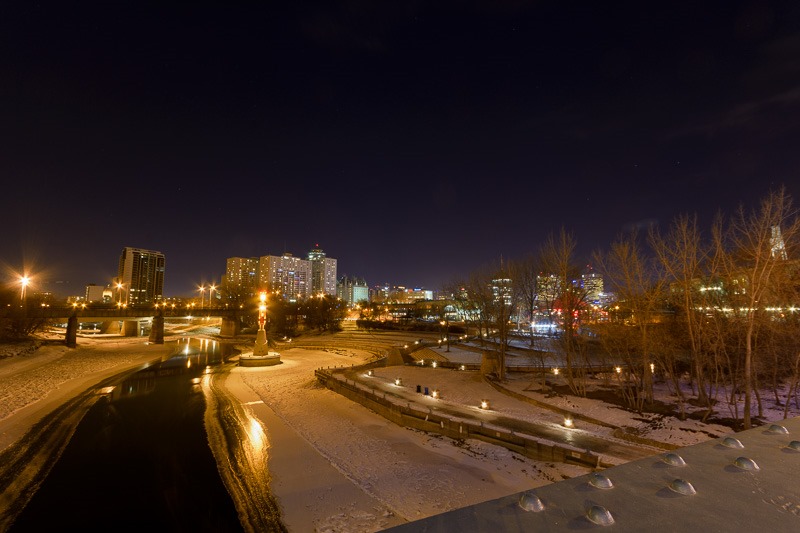 Classic view of The Forks