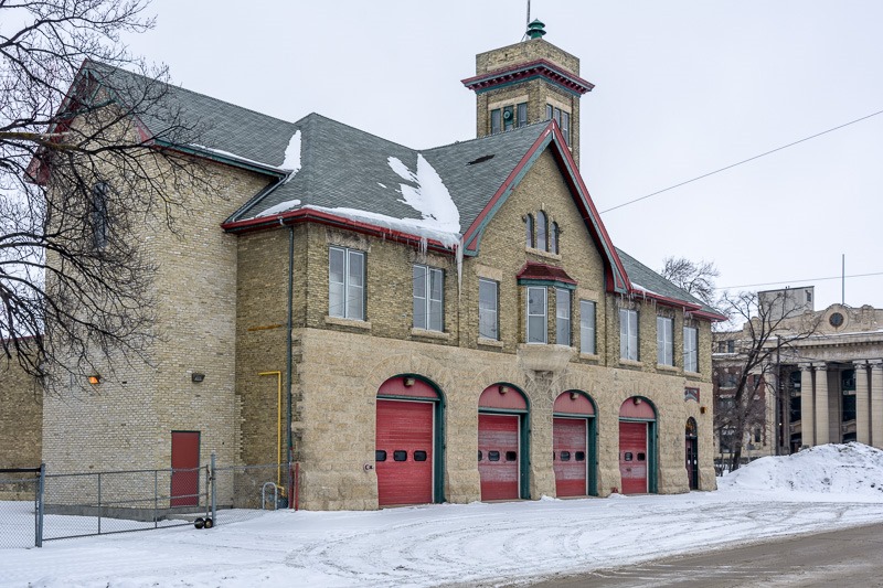 The Fire station on Maple Street, built in 1904