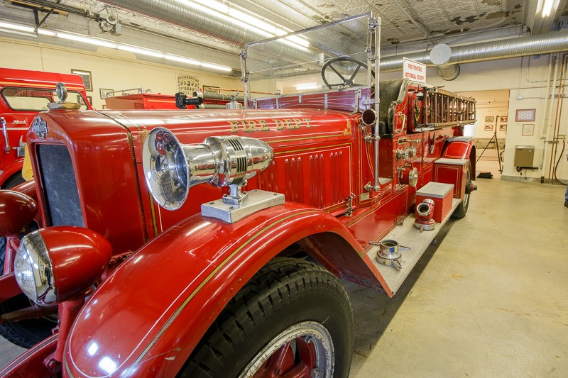 1930s LaFrance-Foamite fire truck