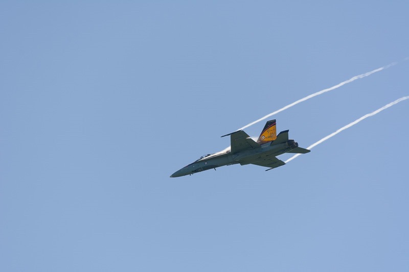 CF-18 of the Royal Canadian Airforce