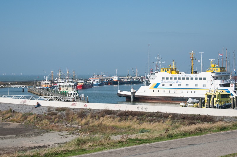 The ferry to Terschelling, one of the Wadden Islands