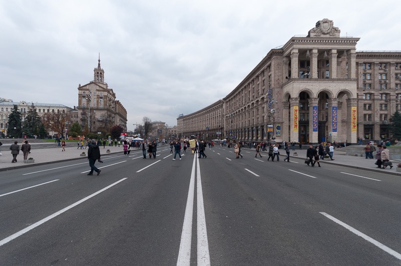 Maidan Mezalezhnosti or Independence Square