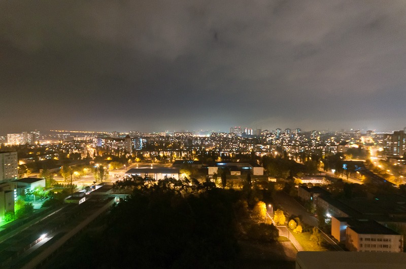 Kiev, Ukraine by night