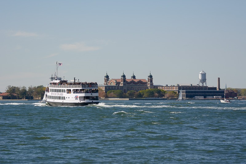 Ferry and Ellis Island