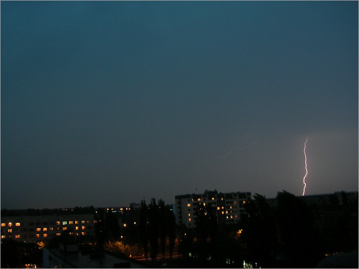 More lightning over Kiev