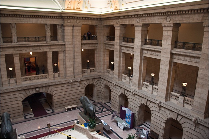 Main hall of the Legislature