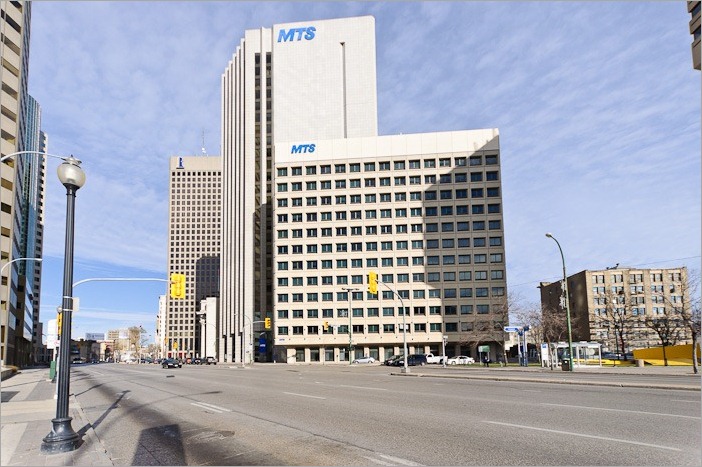 MTS buildings, downtown Winnipeg