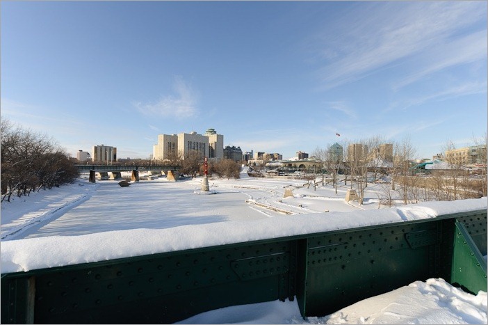 The last meters of the life of the Assiniboine River