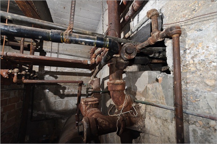 Intricate piping system