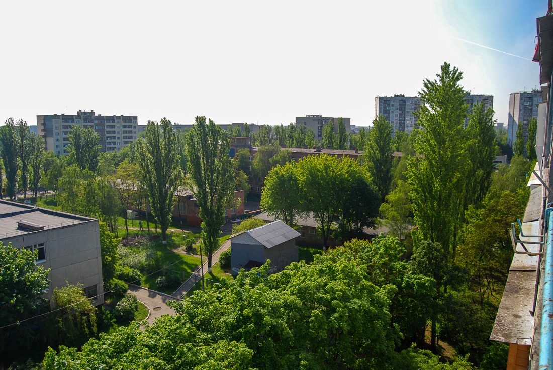 View from the apartment Eastern Kyiv