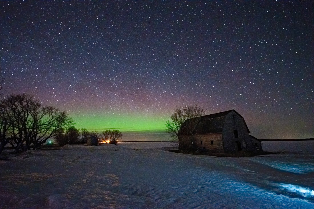 Abandoned barn