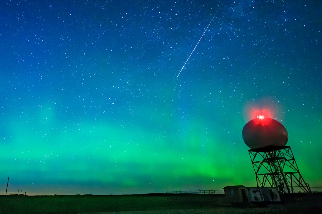 Woodlands Weather Radar and meteorite