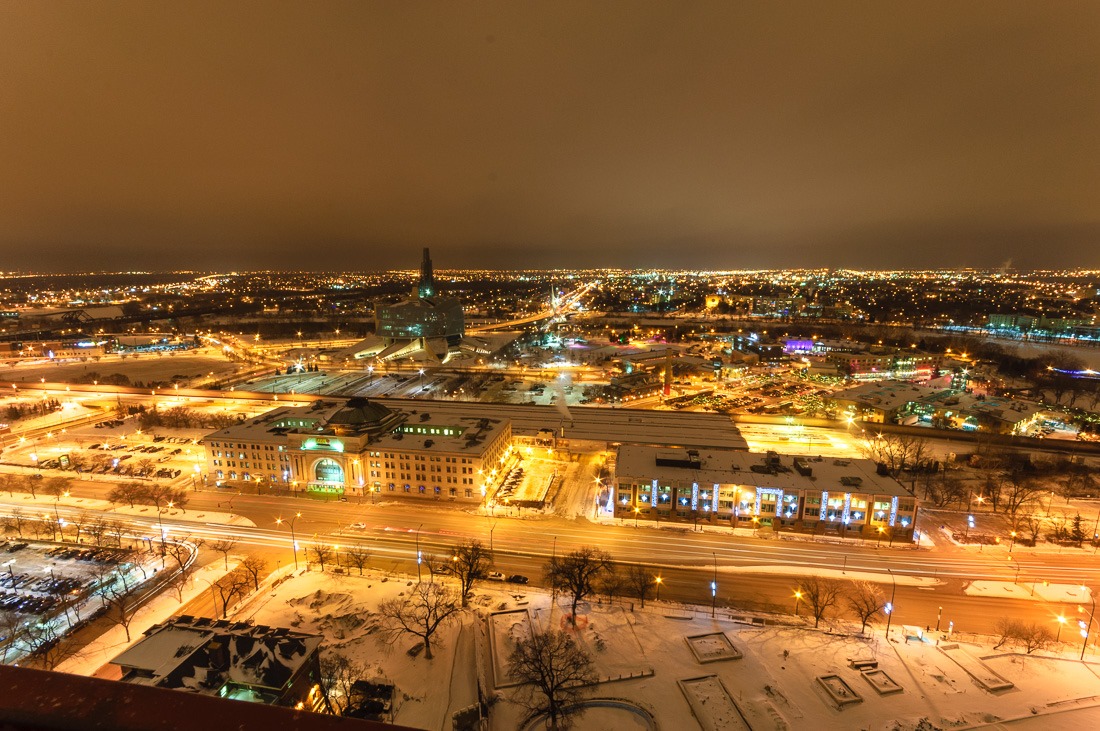 Overlooking East Winnipeg