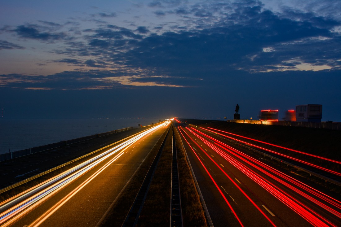 Afsluitdijk - 10s f/11 ISO 100