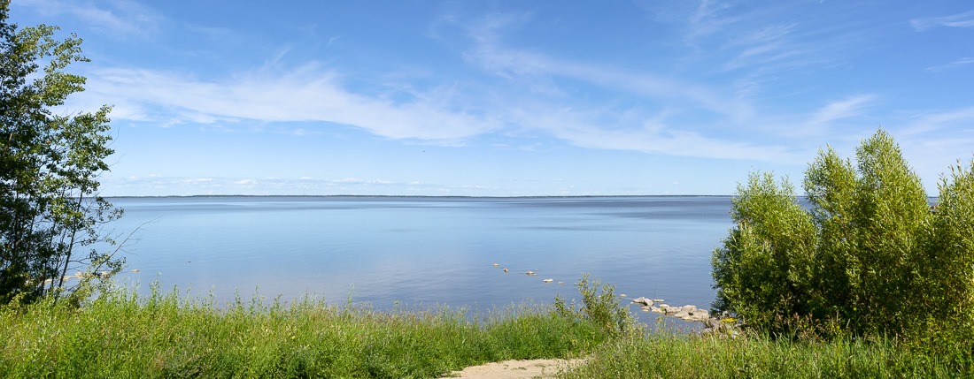 Lake Winnipeg in early summer