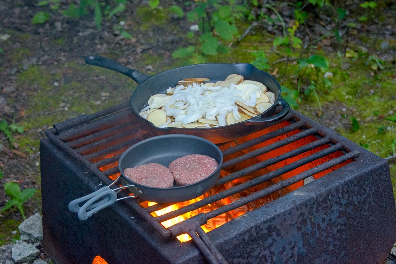 Cowboy TV is good for making dinner