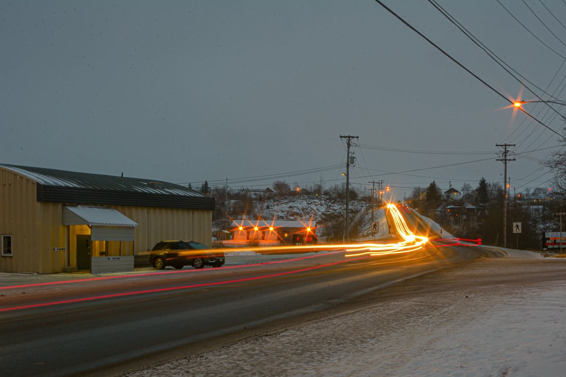 Flin Flon by night