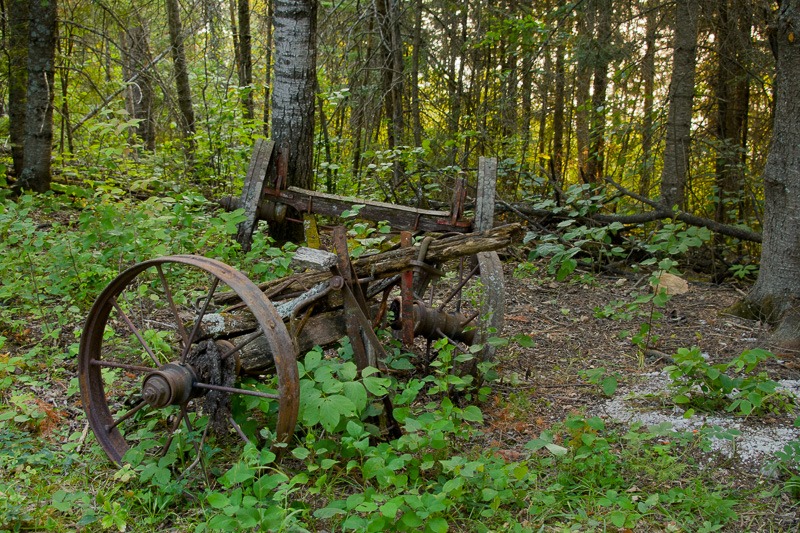 Chuck wagon, or what’s left of it