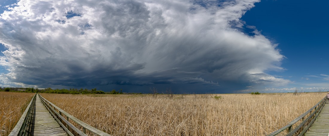 Threatening storm