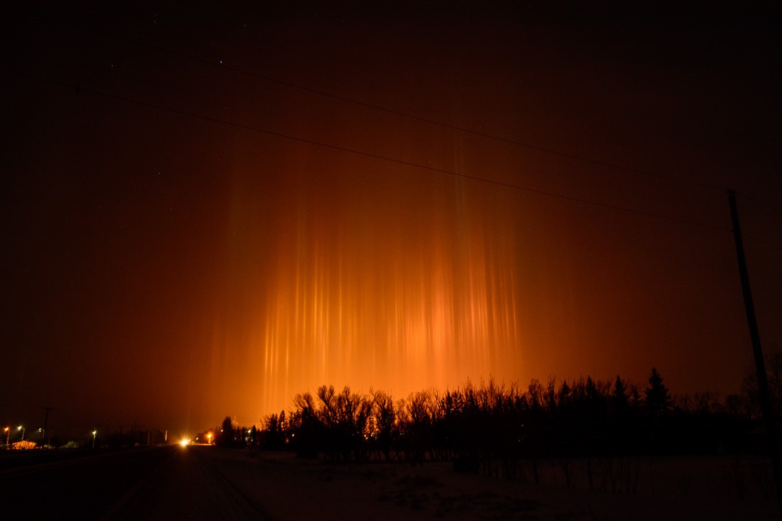 Light pillars