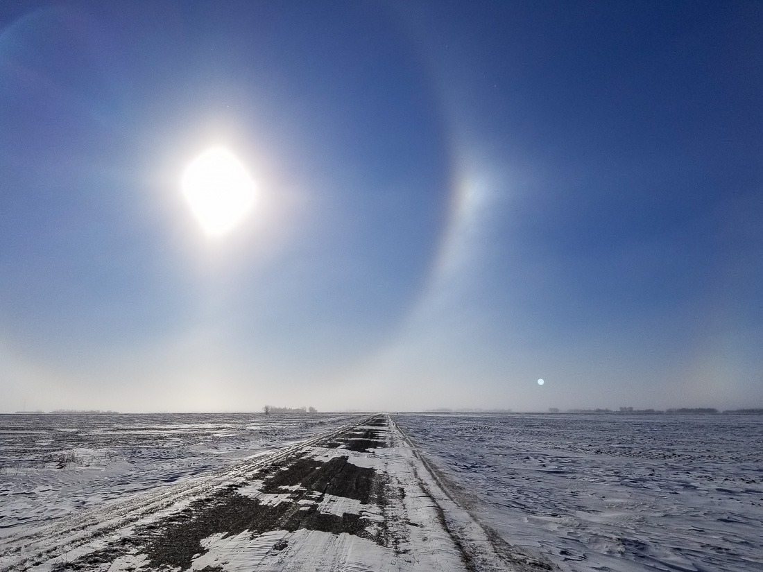 Solar halo