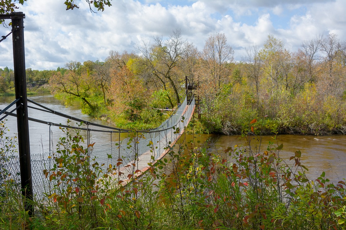 Swinging Bridge of Senkiw