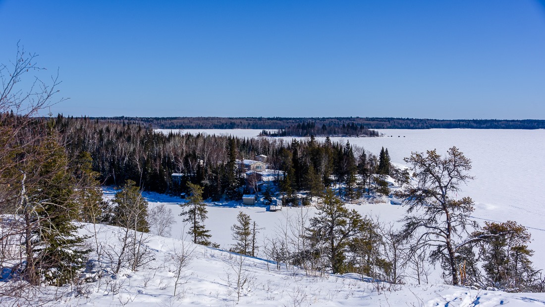 A view over the Big Whiteshell Lake