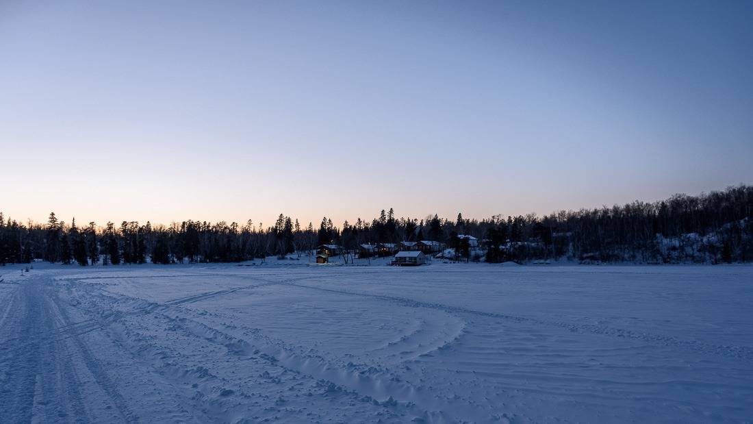 Big Whiteshell Lodge seen from the lake