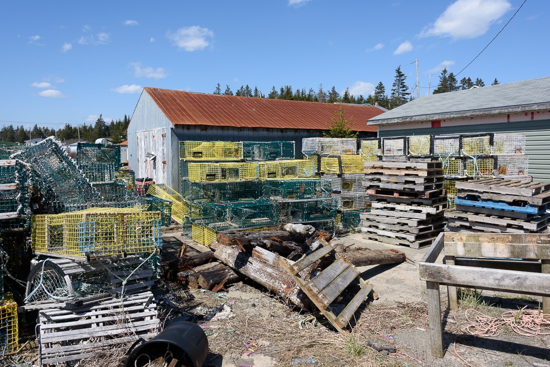 Tools of the trade in Little Harbour