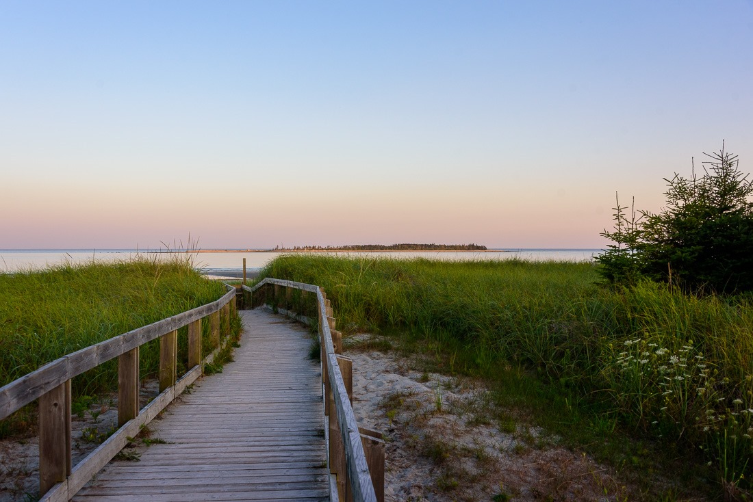 Coffin Island and the Belt of Venus