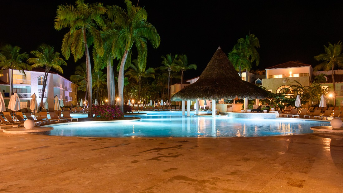 First glimpse of the pool