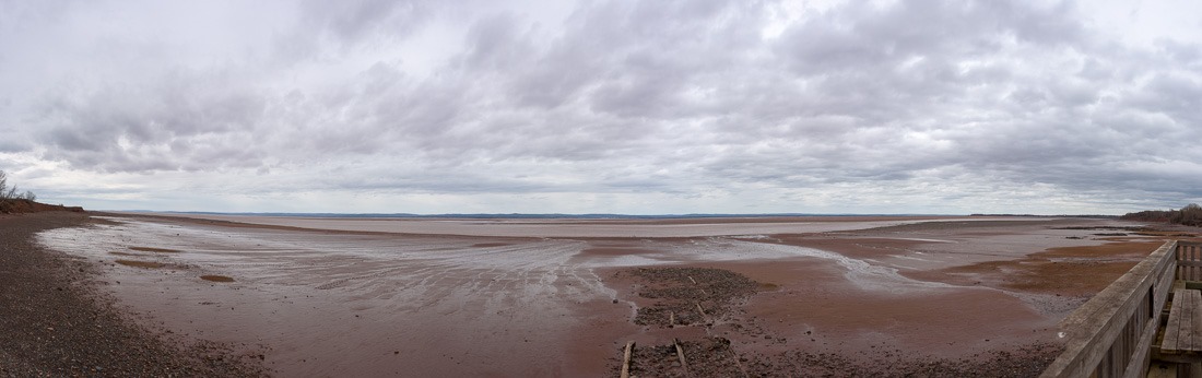 Cobequid Bay mud flats