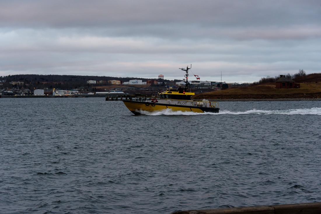 Pilot in Halifax Harbour, ISO 2200