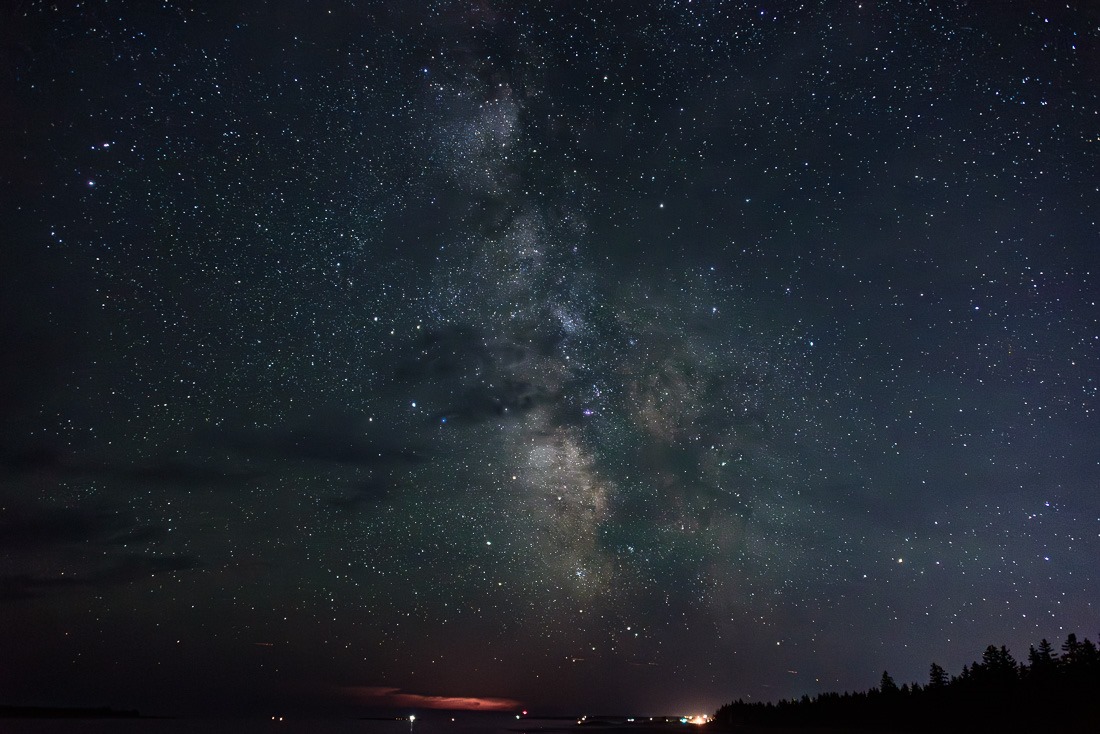 Night sky and thunderstorm – Nikon D750 ISO 5000