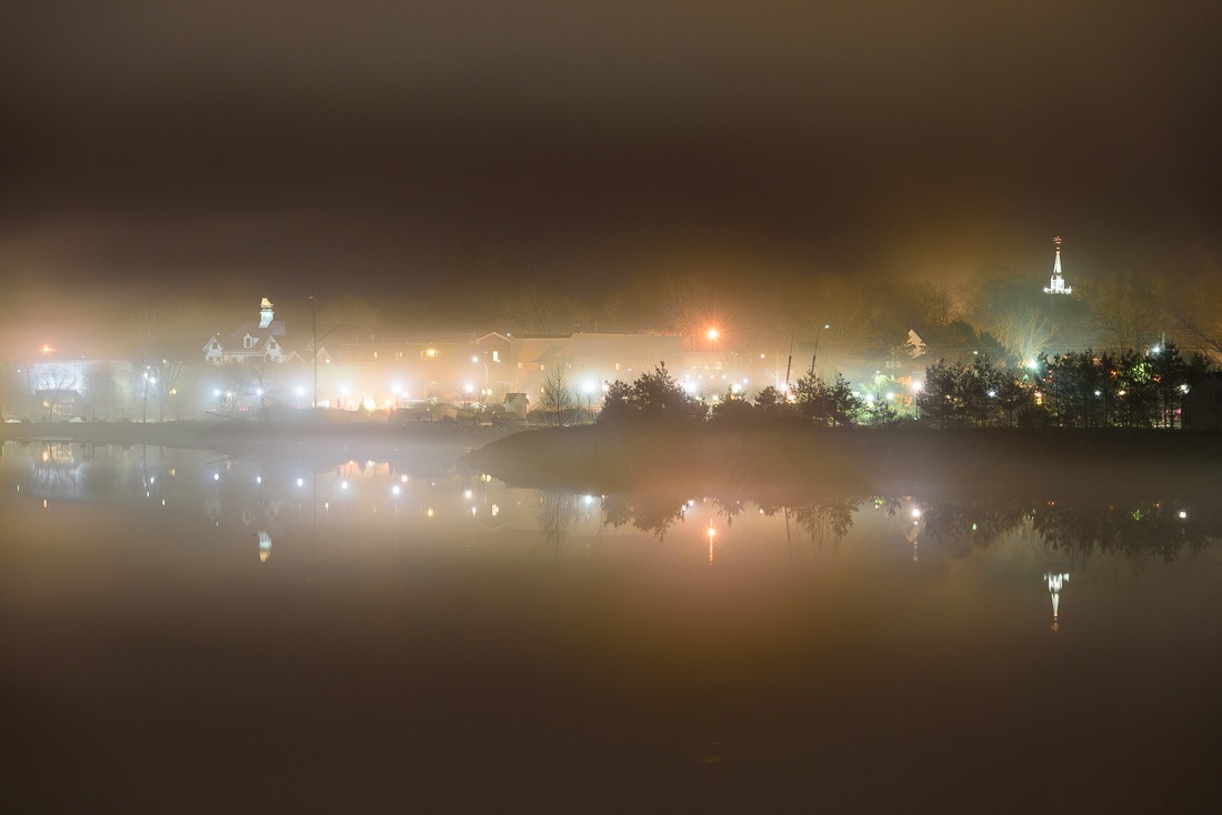 The Liverpool skyline by night