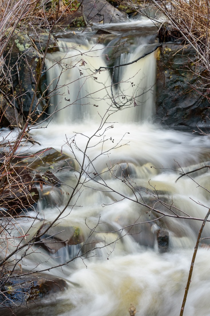 Artsy waterfall near my house