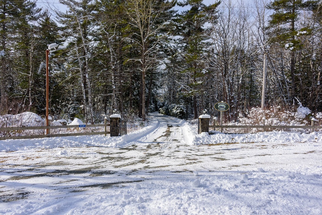 Lodge entrance