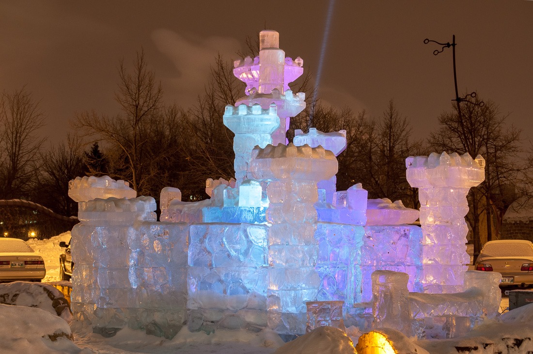 Icy castle