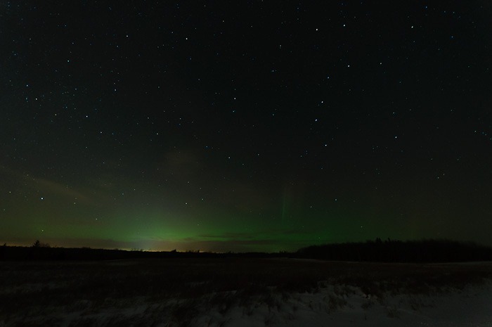 Faint Aurora