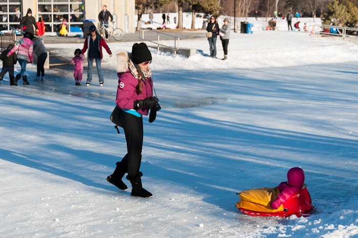 DSLR on ice