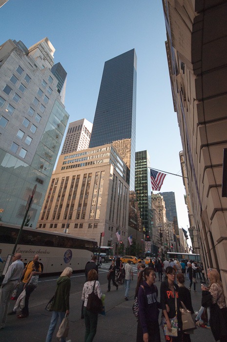 People on Fifth Avenue