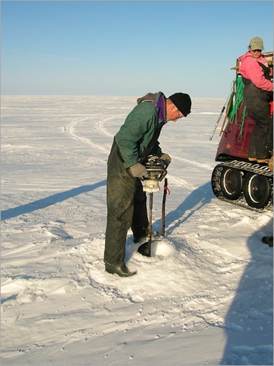 Another ice auger