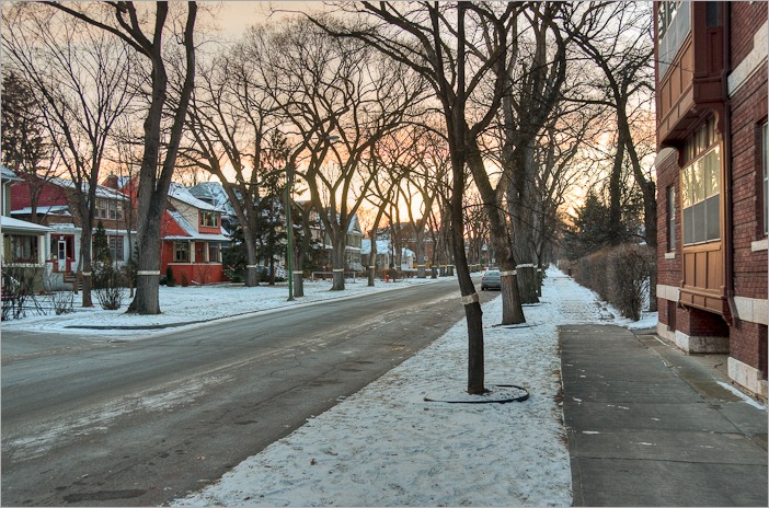 Dorchester Avenue in HDR