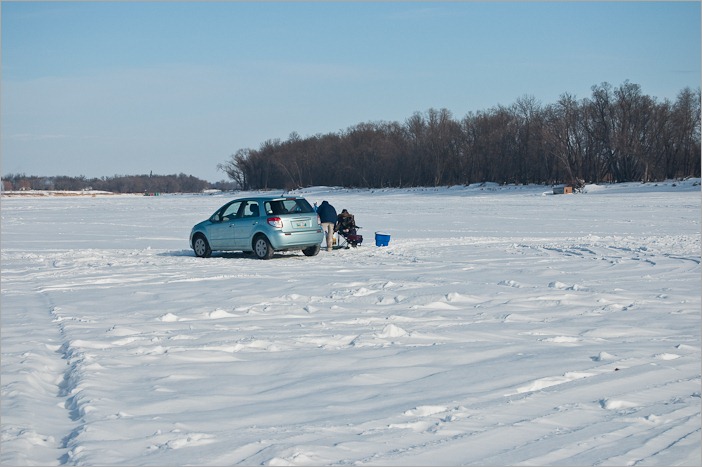 Parking on ice