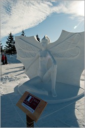 This year’s Snow Sculptures (France)