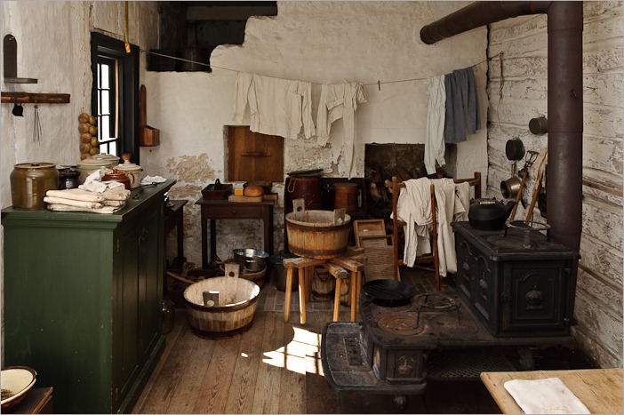 Kitchen in the “Men’s house”